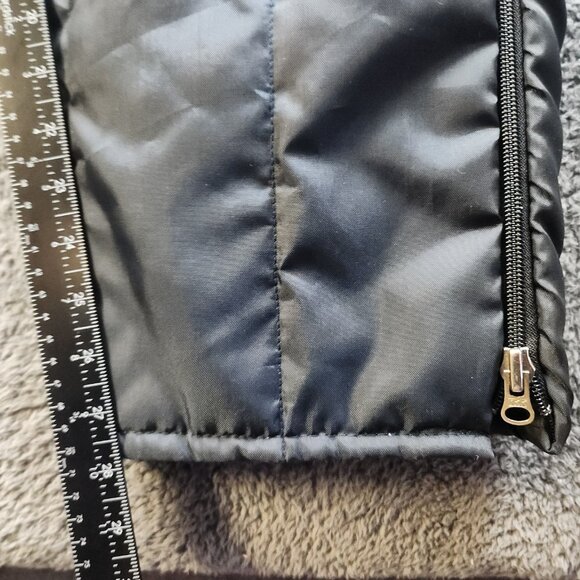 Vintage Snowmobile Suit Men's Large Tall Navy Blue One Piece Belted USA Made 70s - Picture 6 of 16